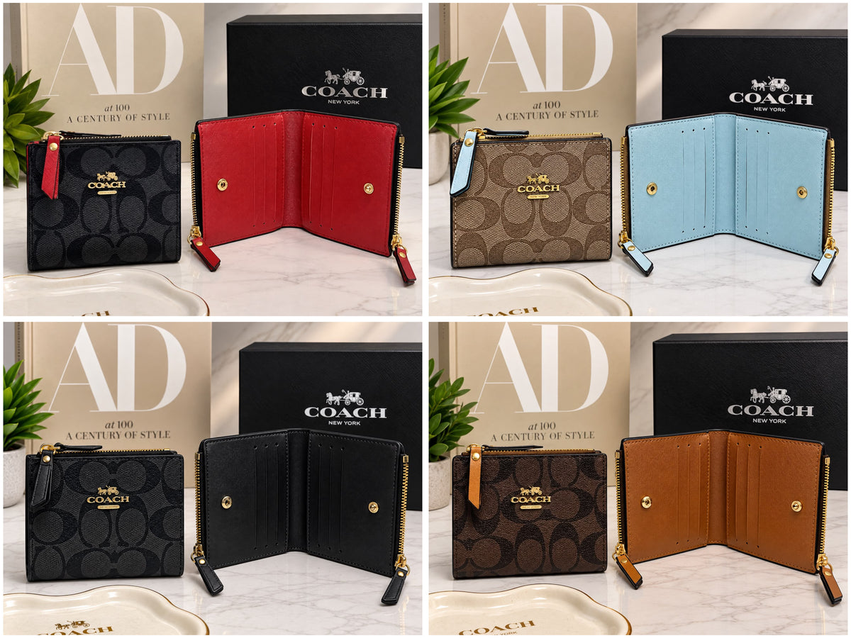 Compact coin wallet