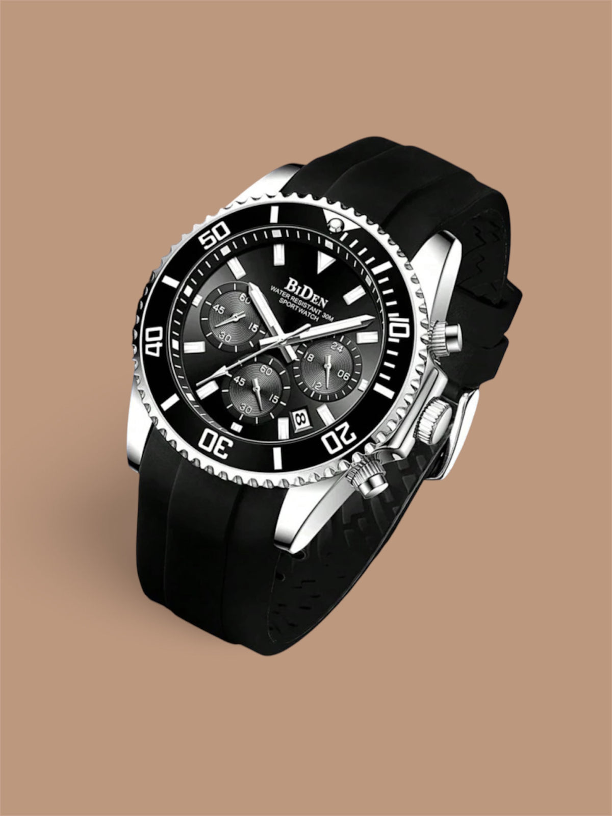 Ónix Silver Watch