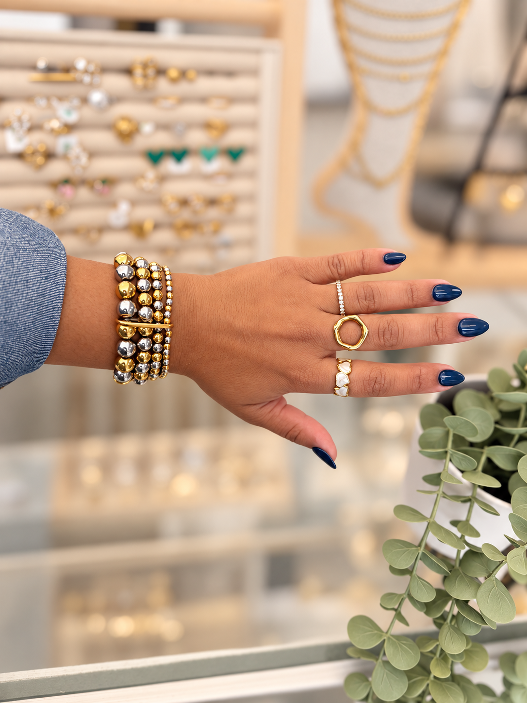 Silver & Gold Bracelest